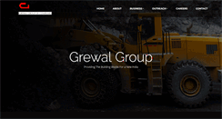 Desktop Screenshot of grewalgroup.com